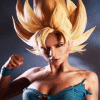 Dragon Ball Z: Girl Goku Slider