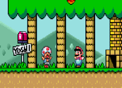 Monoliths Super Mario World