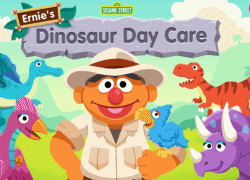 Ernie's Dinosaur Day Care - Sesame Street