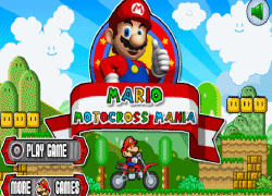 Super Mario Motorcross Mania