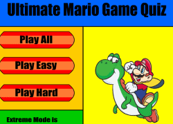 Ultimate Super Mario Game Quiz