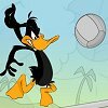 Daffy Duck Volleyball Tricks