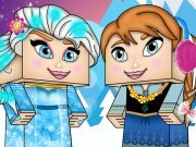 Frozen Minecraft Dressup