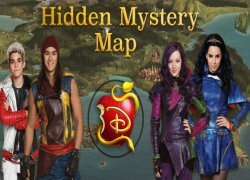 The Decendants Auradon: Hidden Mystery Map